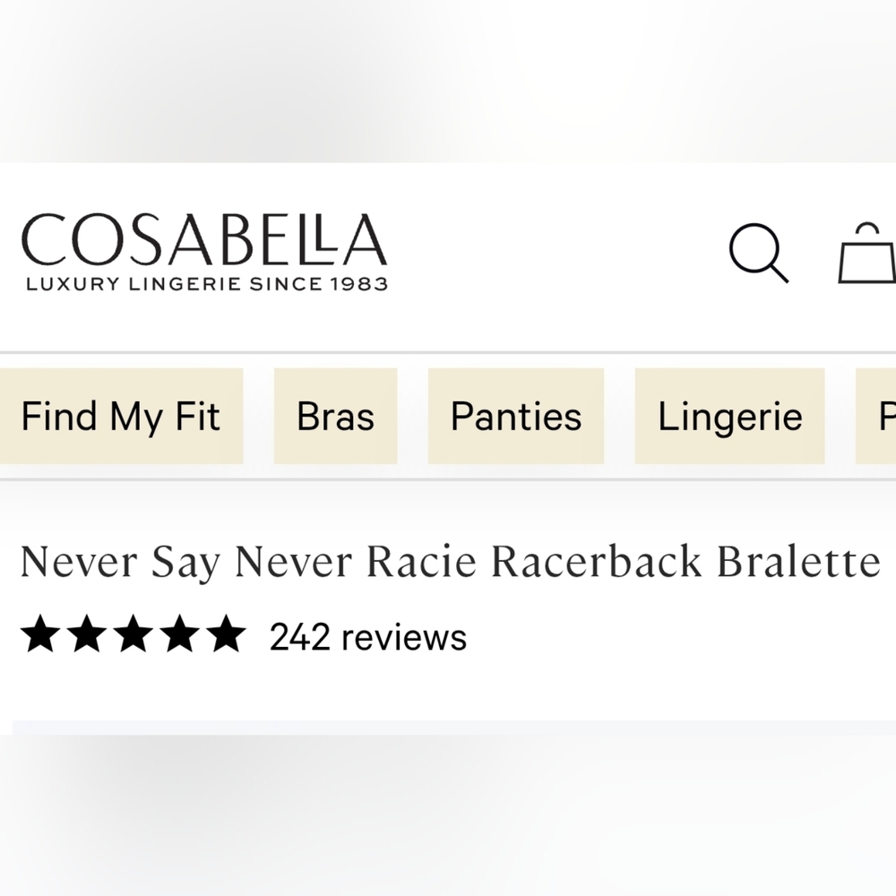 Cosabella Never Say Never Racie Lace Racerback Bralette in Swiss Beet | Large - Picture 7 of 9